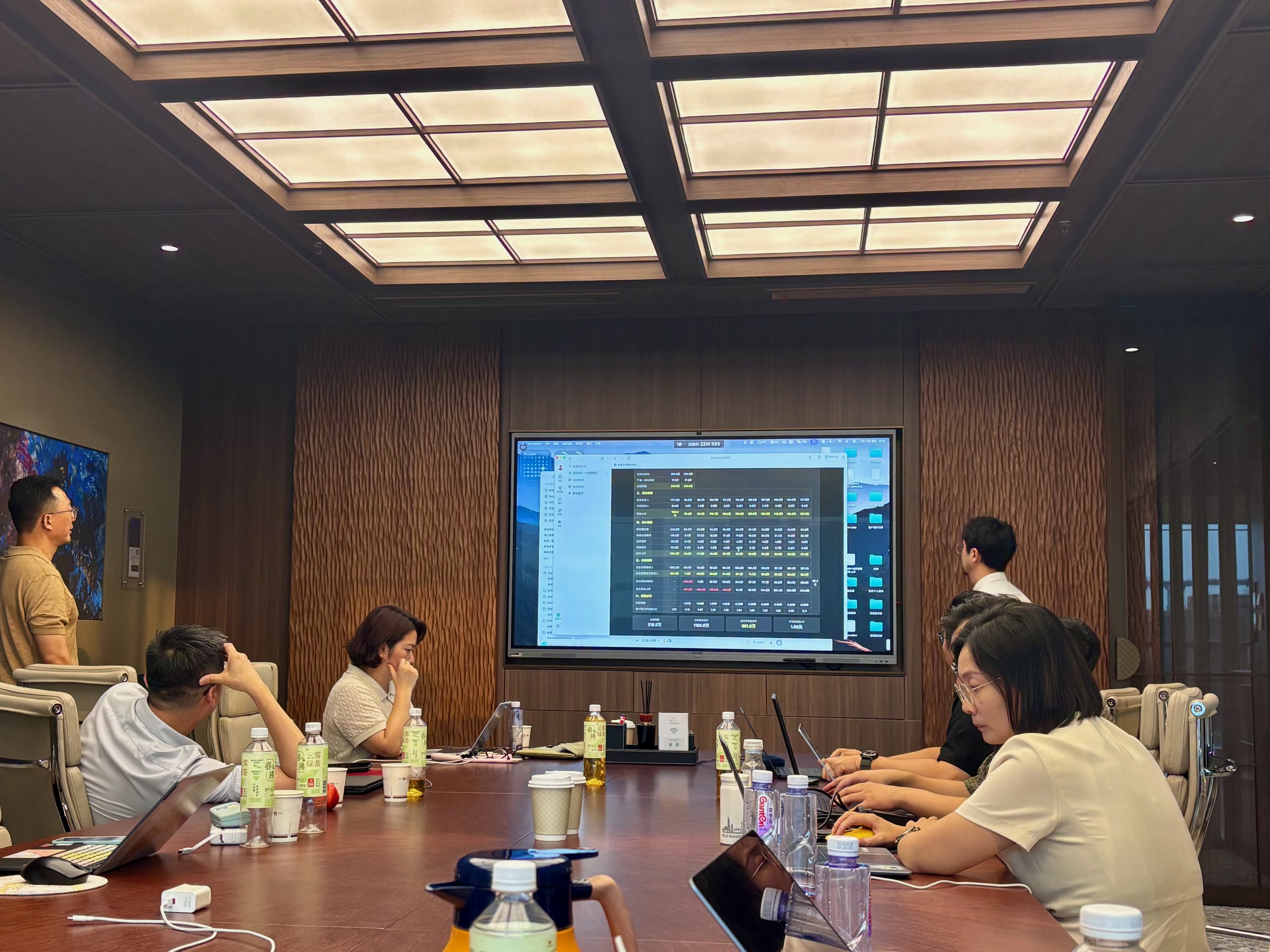 The Goger Office Space management team and MindsLeap discuss operating data and AI transformation scenarios